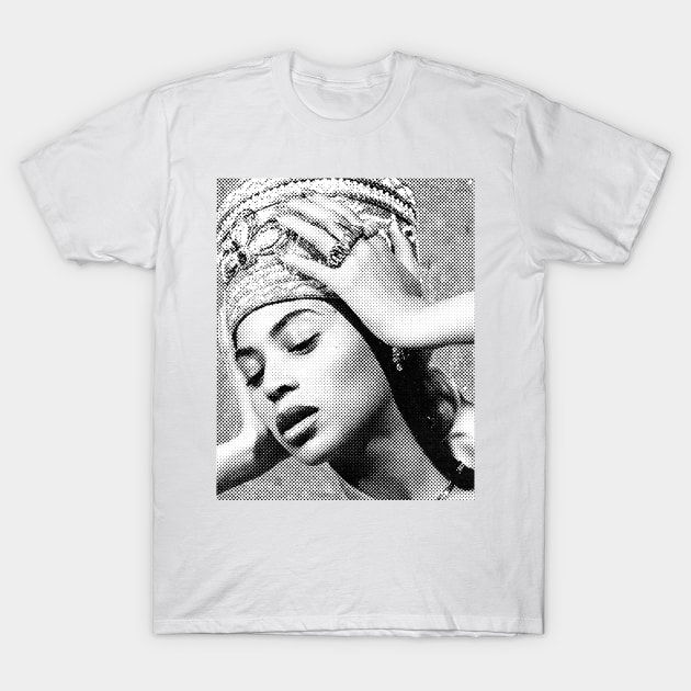 beyonc Halftone Aestetic T-Shirt by 9ifary